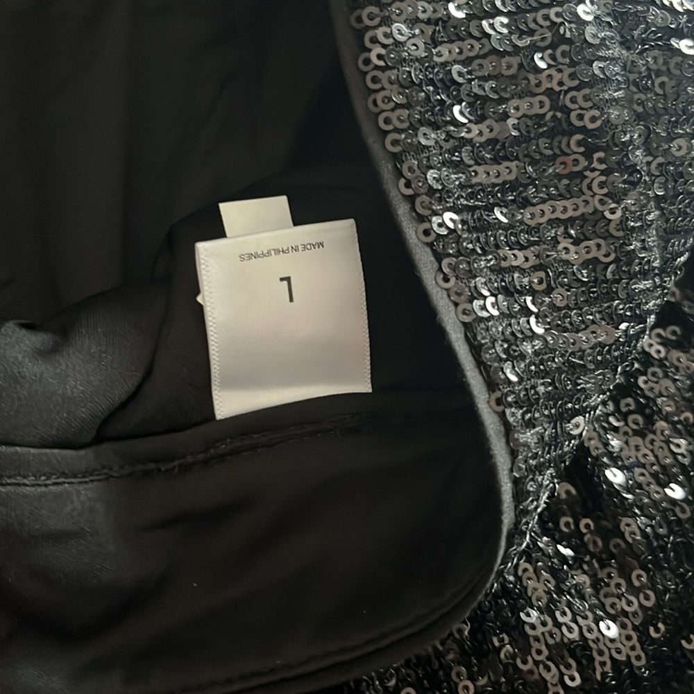 Black Express Cropped Sequin Pants! - image 3